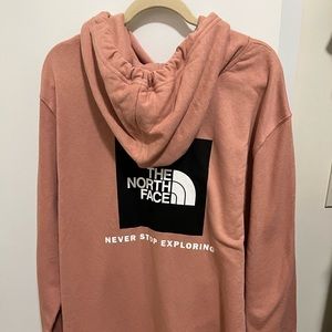 New with Tags North Face Never Stop Exploring Pink Clay Box Hoodie Men’s XXL